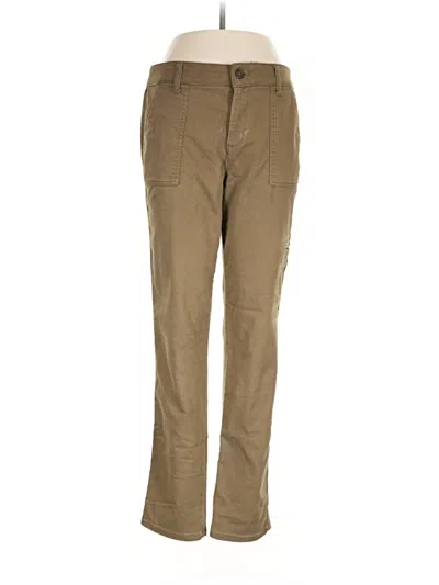 Pre-owned Liz Claiborne Khaki Pant In Brown