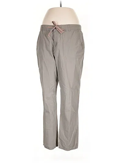 Pre-owned Liz Claiborne Khaki Pant In Gray