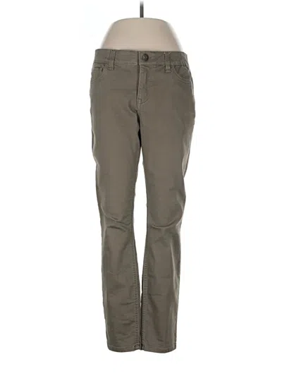 Pre-owned Liz Claiborne Khaki Pant In Gray