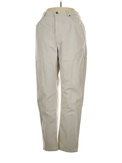 Pre-owned Liz Claiborne Khaki Pant In Gray