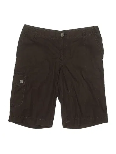 Pre-owned Liz Claiborne Khaki Shorts In Brown