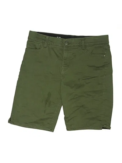 Pre-owned Liz Claiborne Khaki Shorts In Green