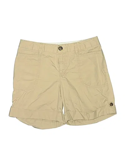 Pre-owned Liz Claiborne Khaki Shorts In Tan
