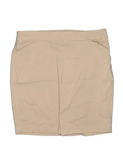 Pre-owned Liz Claiborne Khaki Shorts In Tan