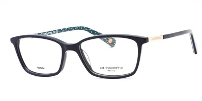 Liz Claiborne L 448 Pjp Women's Glasses Blue Size 50 - Free Lenses - Blue Light Block Available In Black