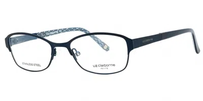 Liz Claiborne L 455 0e8w Women's Glasses Blue Size 50 - Free Lenses - Blue Light Block Available