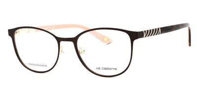 Liz Claiborne L 459 0fg4 Occhiali Da Vista Marroni Per Donna (solo Montatura)