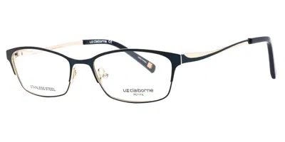 Liz Claiborne L 461 0e8w Women's Glasses Blue Size 50 - Free Lenses - Blue Light Block Available In Black