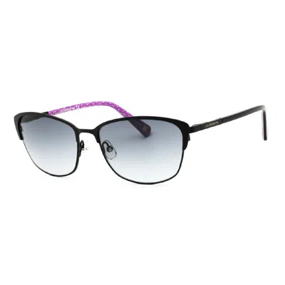Liz Claiborne L 573/s 0003 9o Matte Black/dark Grey Gradient In Transparent