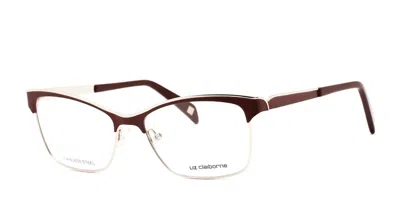 Liz Claiborne L 635 0126 Women's Glasses Brown Size 53 - Free Lenses - Blue Light Block Available In Burgundy