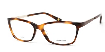 Liz Claiborne L 646 Women's Glasses, Tortoiseshell, Size 54 In Brown