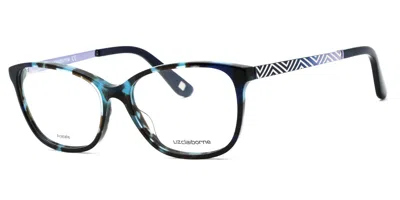Liz Claiborne L 647 0ipr Occhiali Da Vista Tartarugatishell Per Donna (solo Montatura) In Blue