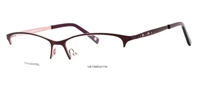 Liz Claiborne L 654 Women's Glasses, Purple, Size 56