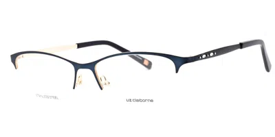 Liz Claiborne L 654 Women's Glasses, Blue, Size 56