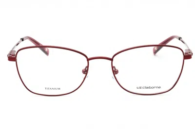 Liz Claiborne L 667/t Eyeglasses In Lt Brown/clear Demo Lens