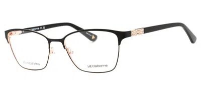 Liz Claiborne L 670 003 Women's Glasses Black Size 52 - Free Lenses - Blue Light Block Available