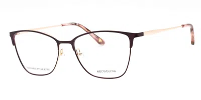 Liz Claiborne L 678 1jz Women's Glasses Purple Size 54 - Free Lenses - Blue Light Block Available