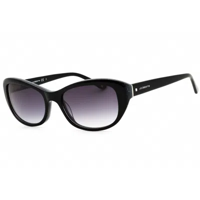 Liz Claiborne Ladies Black Cat Eye Sunglasses L561s In ["black"]