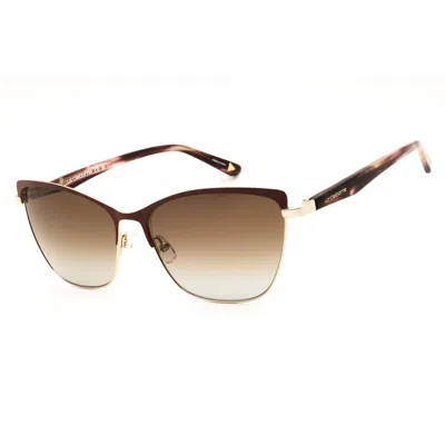 Liz Claiborne Ladies Brown Cat Eye Sunglasses L589s In ["brown"]