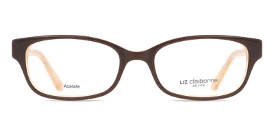 Liz Claiborne Lc 429 0eu3 00 Women's Glasses Brown Size 50 - Free Lenses - Blue Light Block Available
