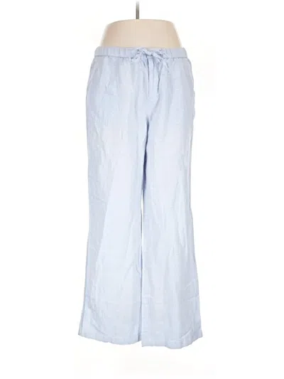 Liz Claiborne Linen Pants In Blue