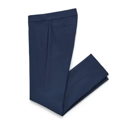 Liz Claiborne Lisa Womens Easy-on + Easy-off Pull-on Pant In Blue