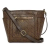 Liz Claiborne Lola Crossbody Bag In Brown