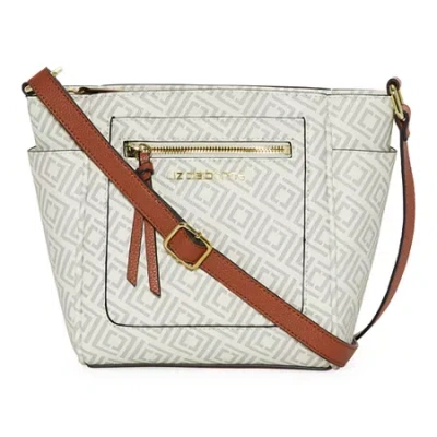 Liz Claiborne Lola Crossbody Bag In White