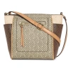Liz Claiborne Lola Crossbody Bag In Sand
