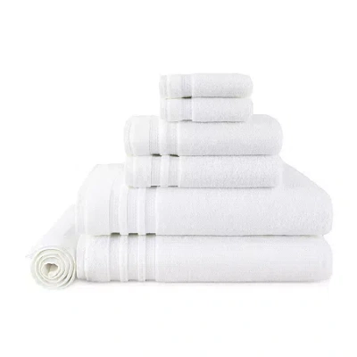Liz Claiborne Luxury Egyptian Air Rich Bath Towel In White
