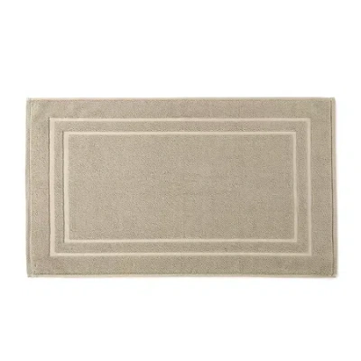 Liz Claiborne Luxury Egyptian Hygrocotton Bath Mat In Sand