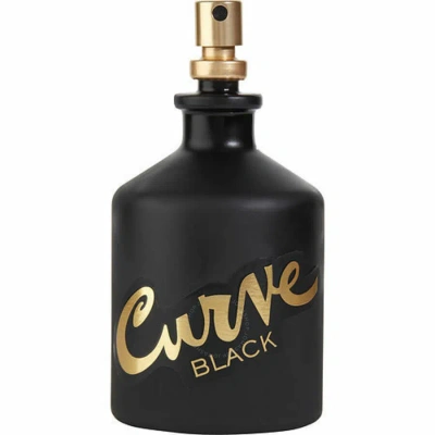 Liz Claiborne Men's Curve Black Edc Spray 4.0 oz (tester) Fragrances 719346631082 In Black / Violet
