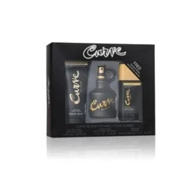 Liz Claiborne Men's Curve Black Gift Set Fragrances 719346297141