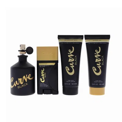 Liz Claiborne Men's Curve Black Gift Set Fragrances 719346841610