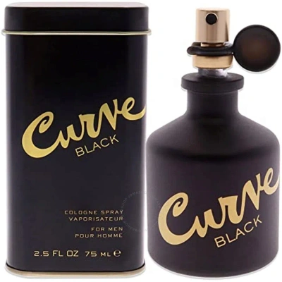 Liz Claiborne Men's Fragrance Curve Black Edc Spray 2.5 oz Fragrances 719346640961 In Black / Violet