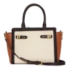 Liz Claiborne Mini Tuxedo Tote Bag In Multi