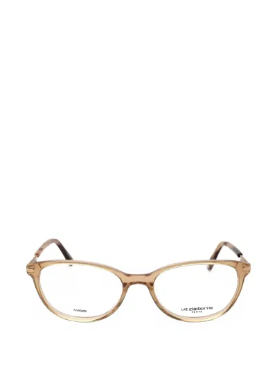 Liz Claiborne L 470 0733 00 Peach 51mm In Brown