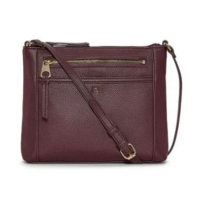 Liz Claiborne Penelope Crossbody Bag In Purple