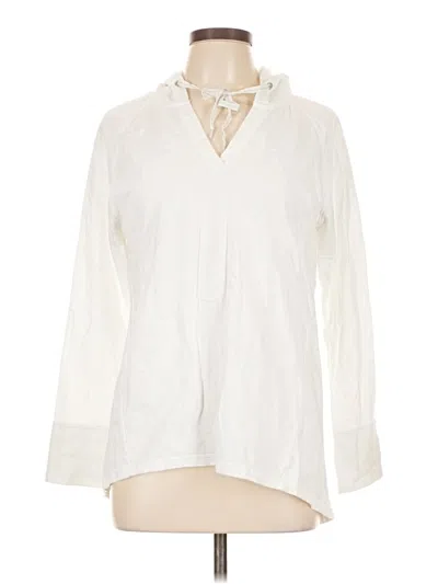 Pre-owned Liz Claiborne Poncho In White