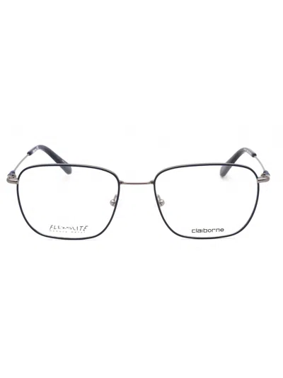 Liz Claiborne Premium Oval Men's Eyeglasses In Silver