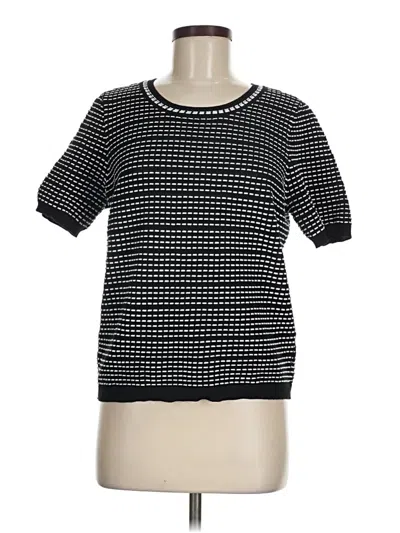 Pre-owned Liz Claiborne Pullover Sweater In Black