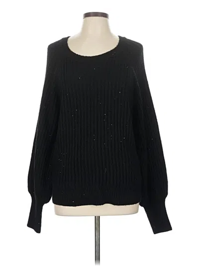 Pre-owned Liz Claiborne Pullover Sweater In Black