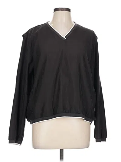 Pre-owned Liz Claiborne Pullover Sweater In Black
