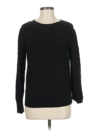 Pre-owned Liz Claiborne Pullover Sweater In Black