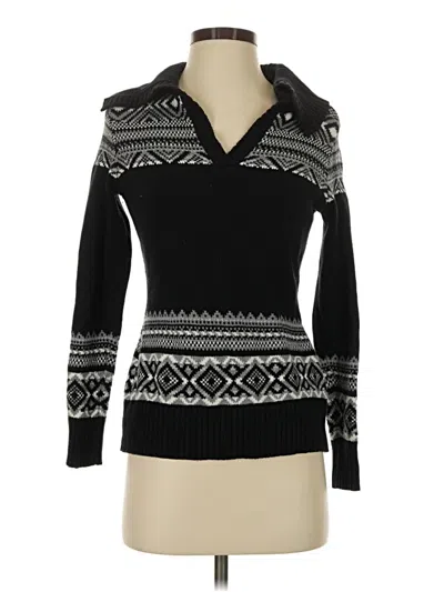 Pre-owned Liz Claiborne Pullover Sweater In Black