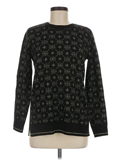 Pre-owned Liz Claiborne Pullover Sweater In Black