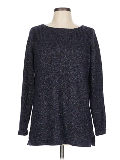 Pre-owned Liz Claiborne Pullover Sweater In Blue