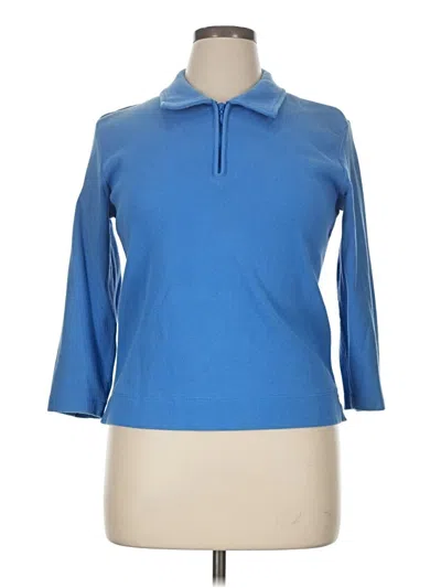 Pre-owned Liz Claiborne Pullover Sweater In Blue