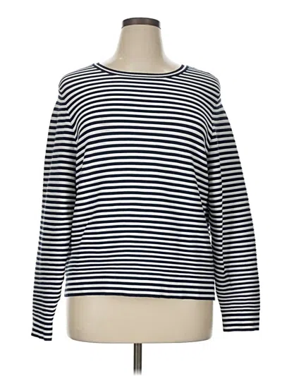 Pre-owned Liz Claiborne Pullover Sweater In Blue