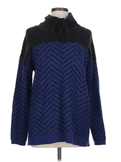 Pre-owned Liz Claiborne Pullover Sweater In Blue